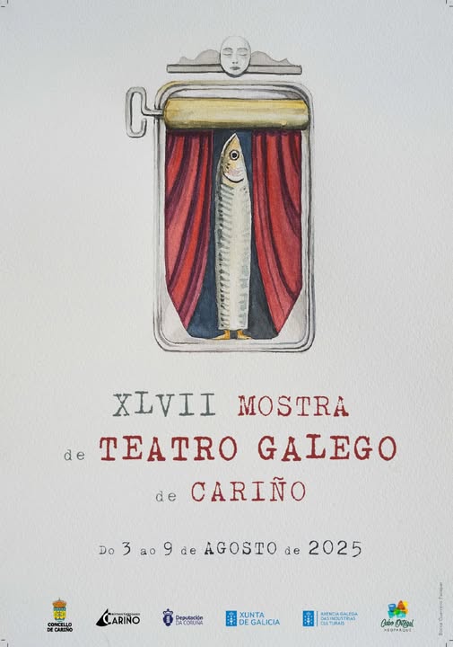 Cariño presenta a programación da XLVII Mostra de Teatro Galego, que ofrecerá 14 espectáculos entre o 3 e o 9 de agosto