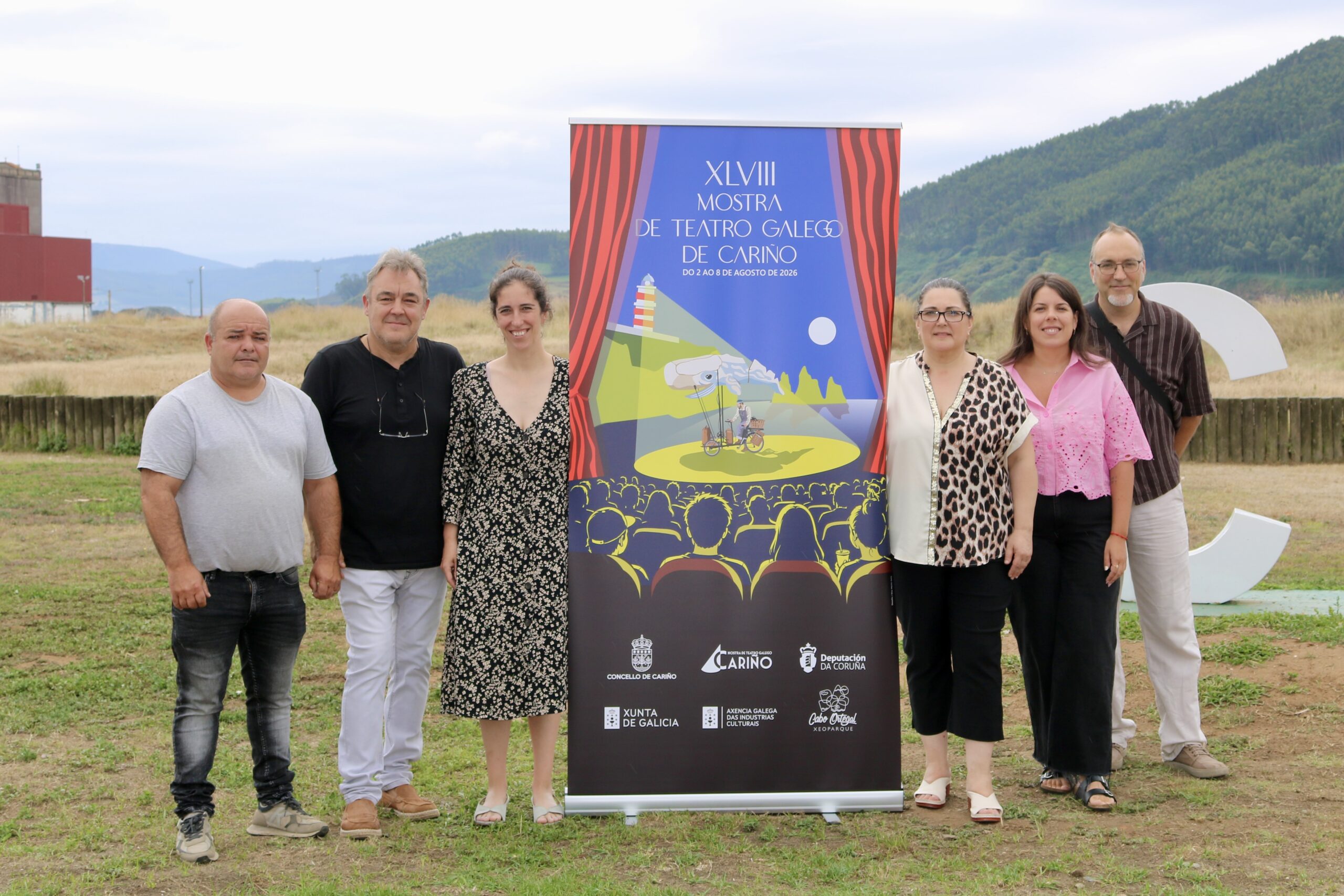 O Concello presenta a XLVIII Mostra de Teatro Galego de Cariño, que ofrecerá 15 representacións entre o 2 e o 8 de agosto