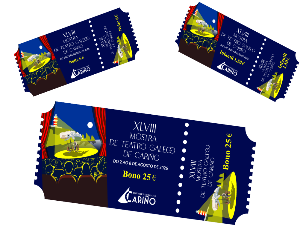 A Mostra de Teatro Galego de Cariño abrirá o vindeiro luns a venda de bonos para a súa XLVIII edición